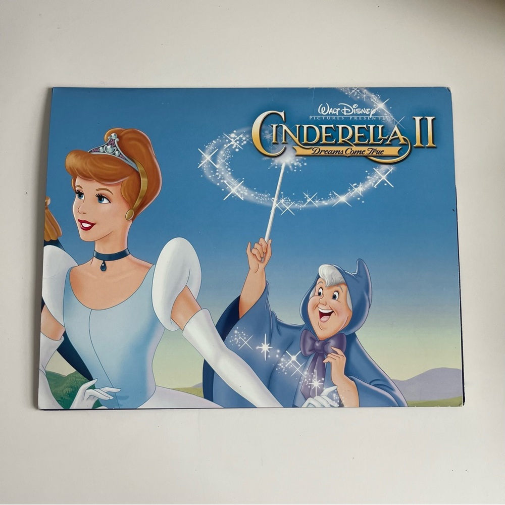 Disney’s Cinderella 2 Lithographs Set of 4 with Folder Suitable for Framing READ